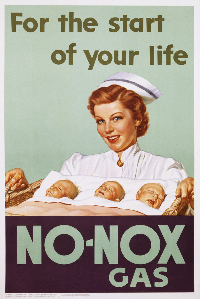 Detail of No-Nox Gas Poster by Anonymous