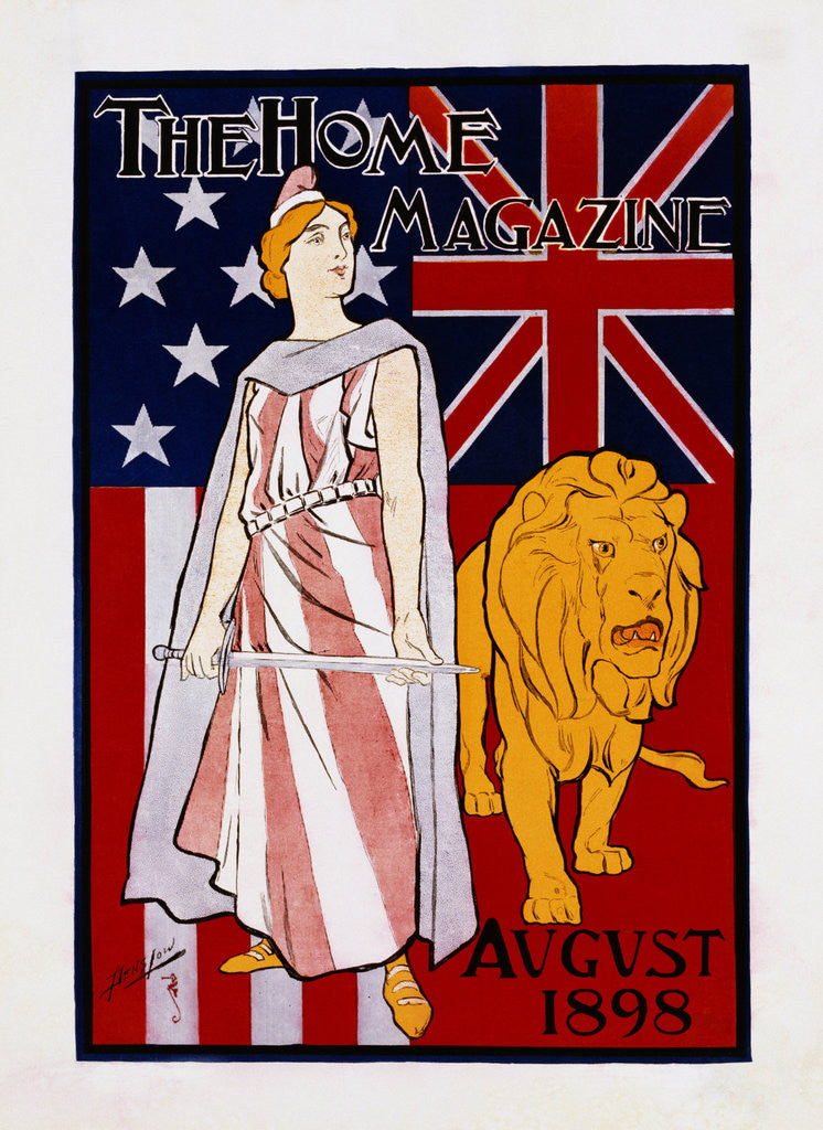 Detail of The Home Magazine, August 1898 Poster by William W. Denslow