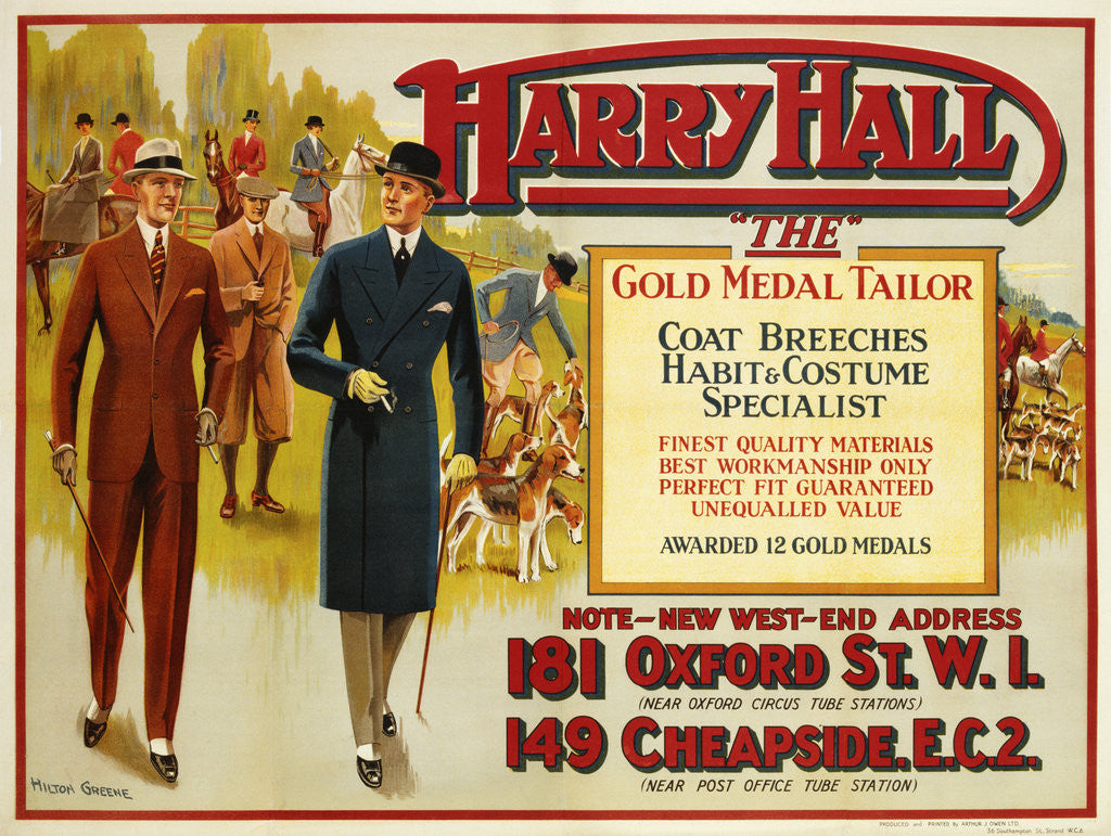 Detail of Harry Hall - 