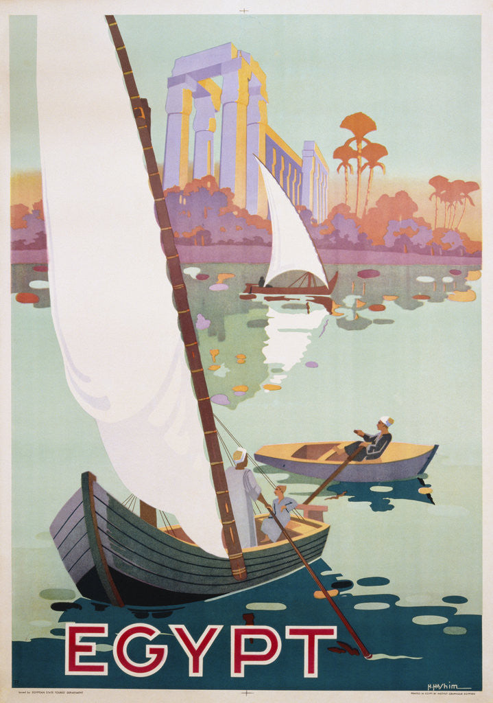 Detail of Egypt Poster by H. Hashim