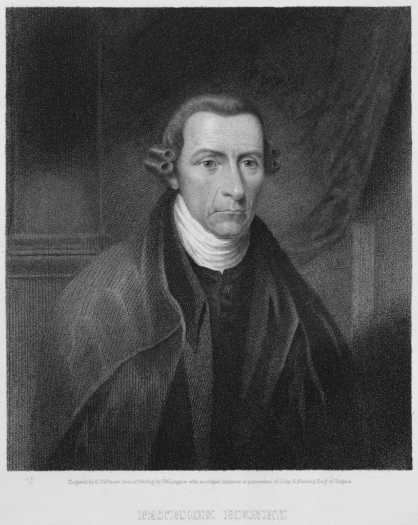 Detail of Patrick Henry by John Francis Eugene Prud'homme