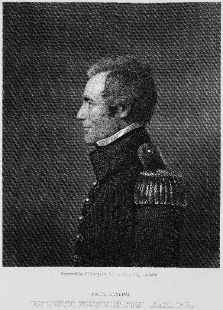 Detail of Major General Edmund Gaines by James Barton Longacre