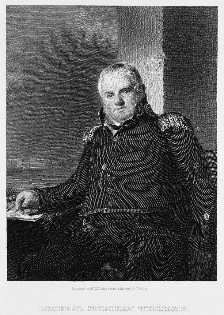 Detail of General Johnathon Williams by Richard W. Dodson
