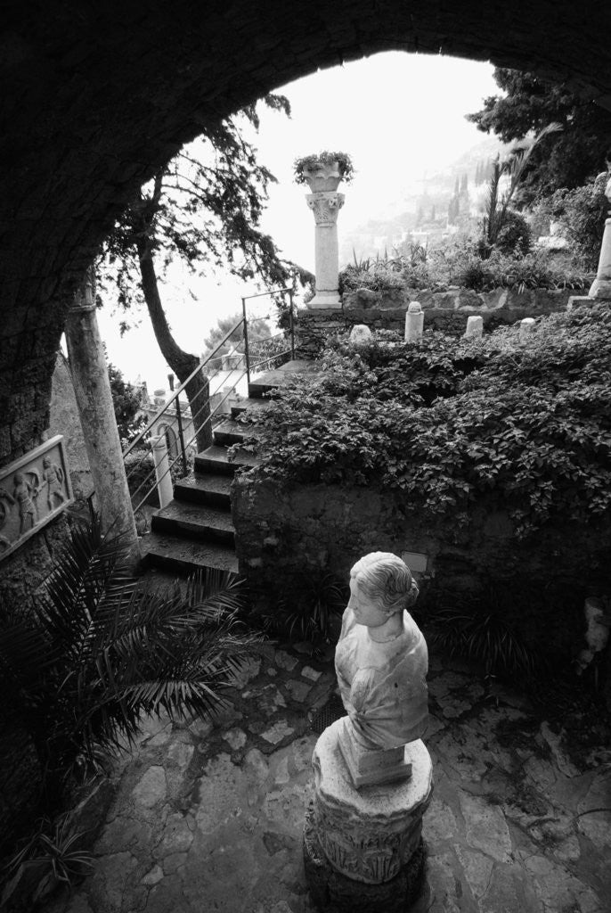 Detail of Garden and Patio by Anonymous