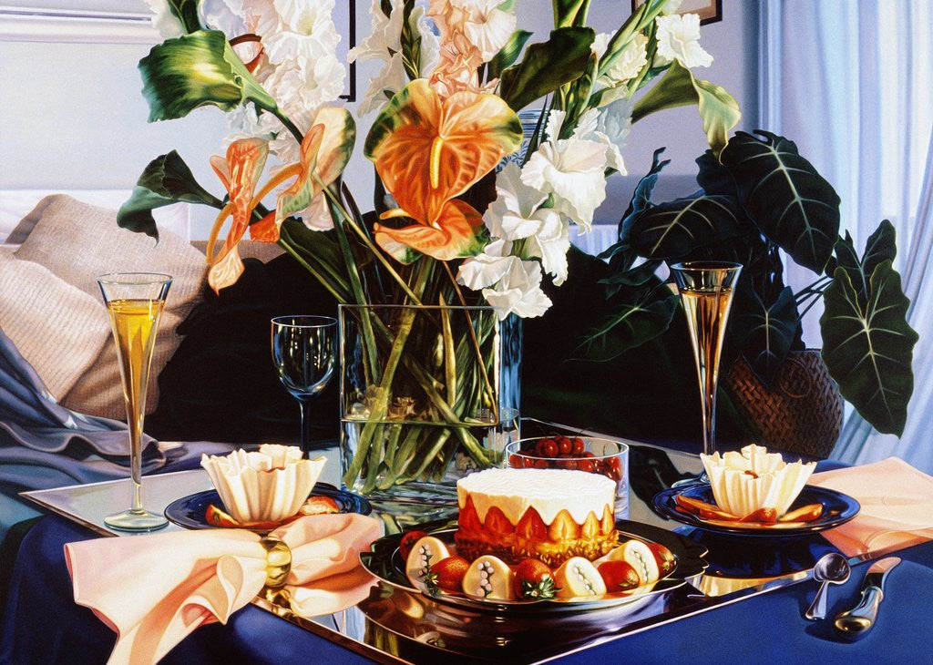 Detail of 40th by Kim Mendenhall