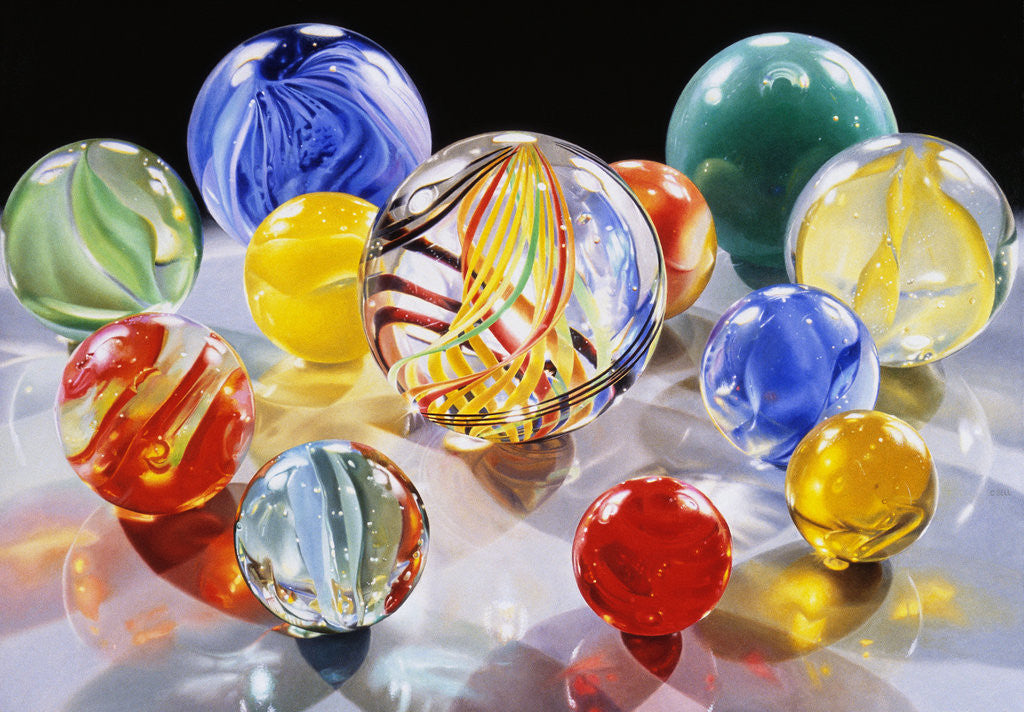 Detail of Dazzling Dozen by Charles Bell