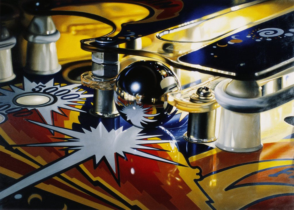 Detail of Pin Ball #12 by Charles Bell