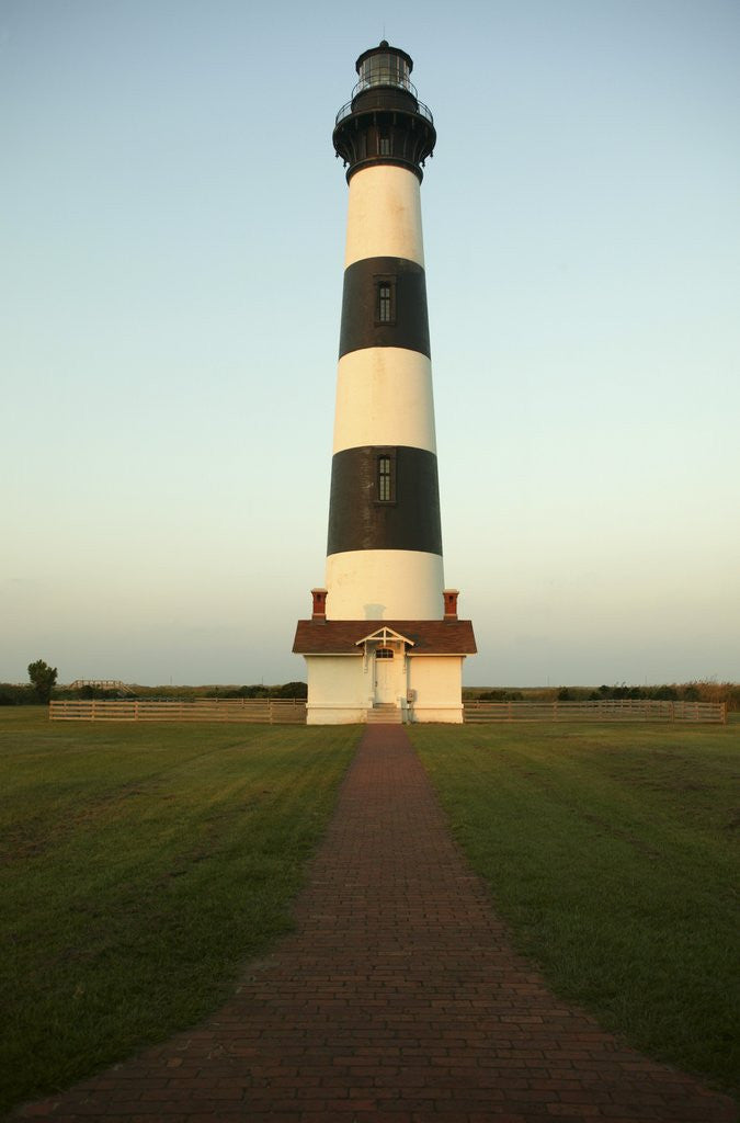 Detail of Bodie Island Lighthouse by Corbis