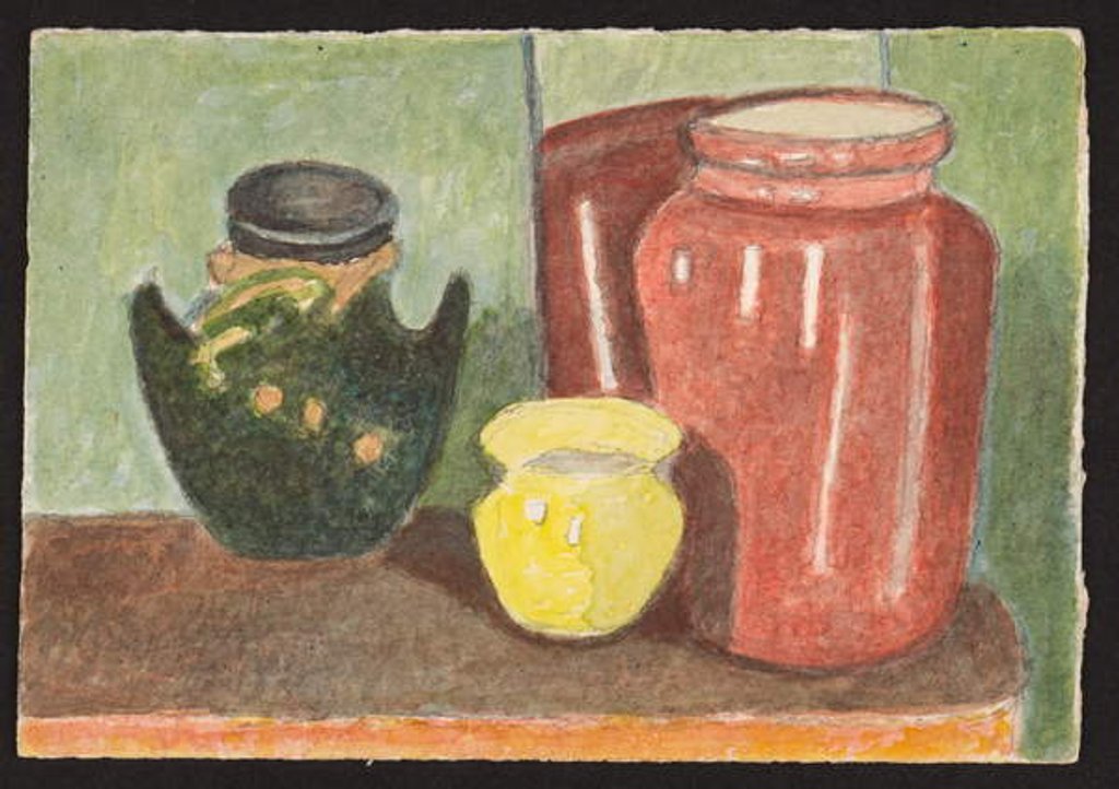 Detail of Pottery, c.1930 by Henry Silk