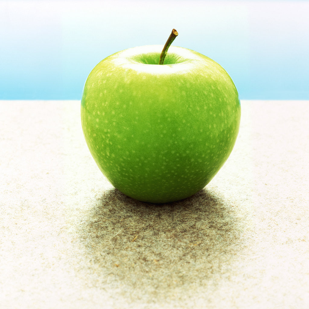 Detail of Green Granny Smith Apple by Corbis