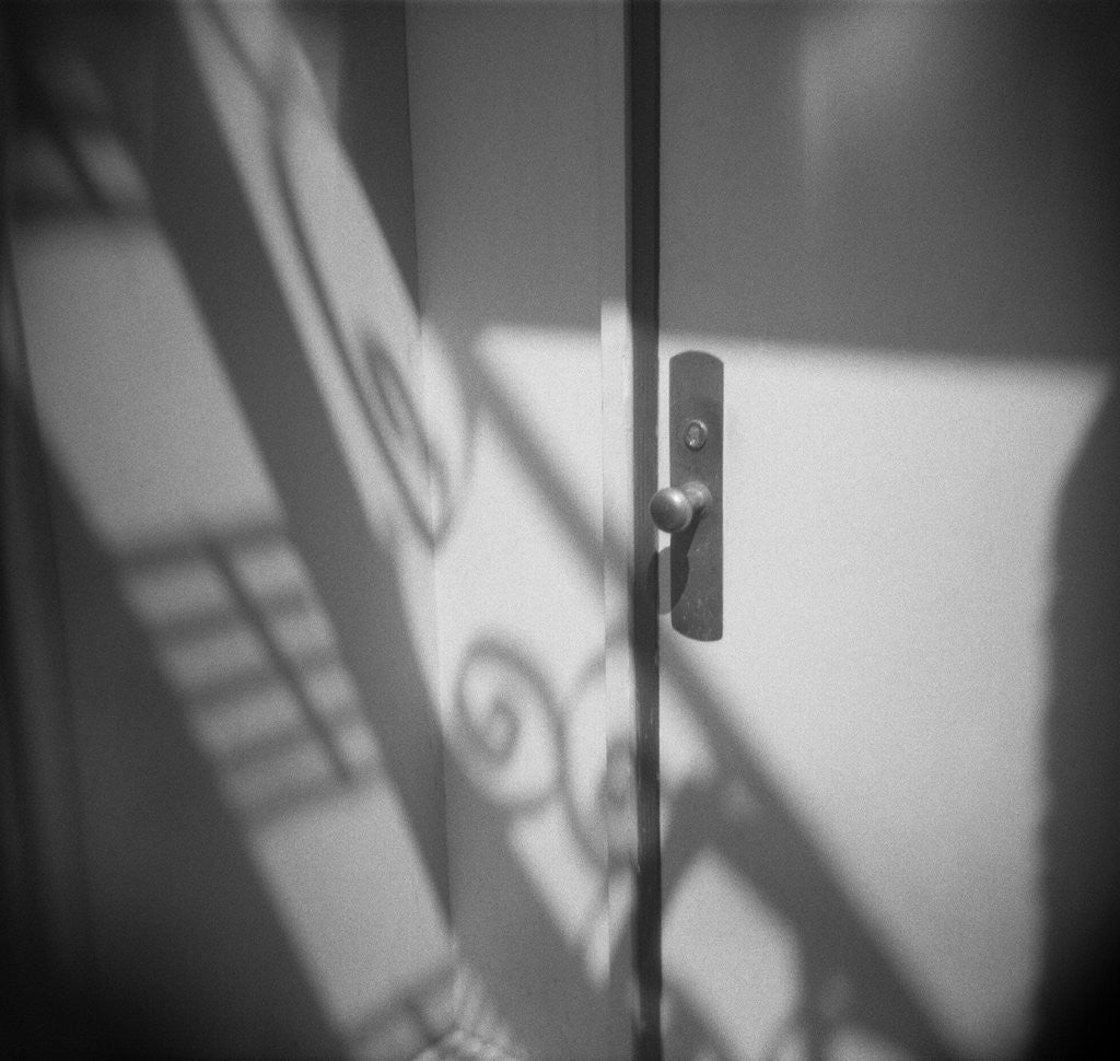 Detail of Door and Shadow by David Roseburg