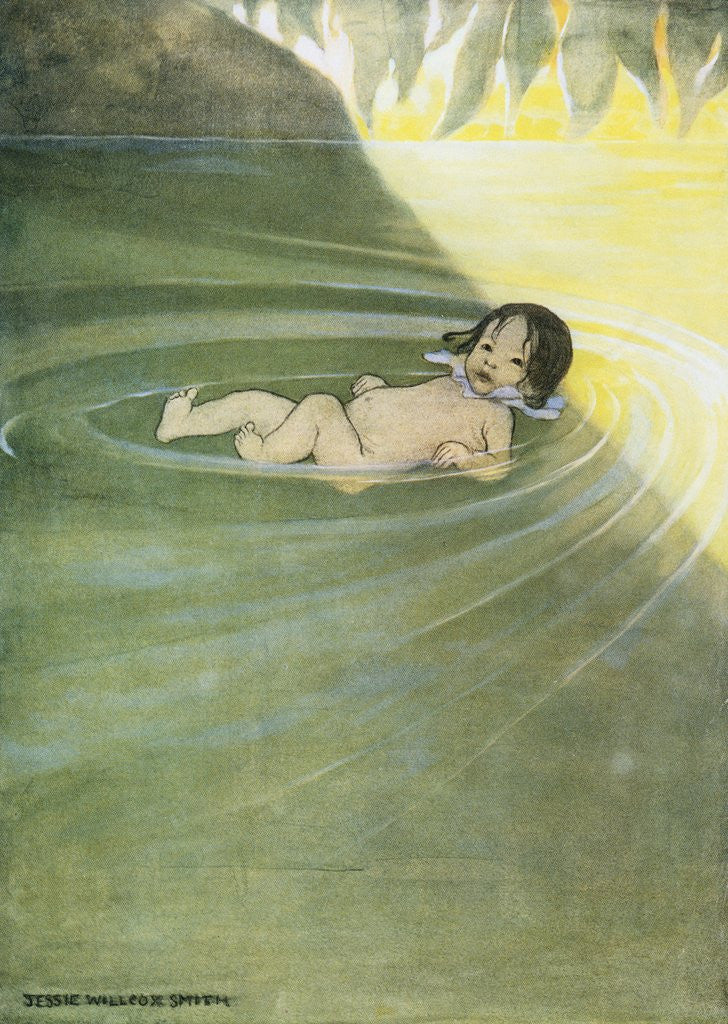 Detail of Water-Babies by Jessie Willcox Smith