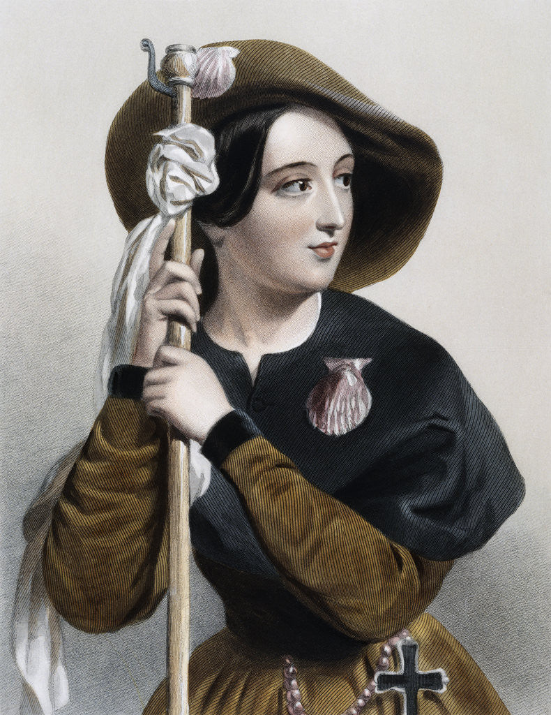 Detail of Helena - All's Well That Ends Well by Kenny Meadows