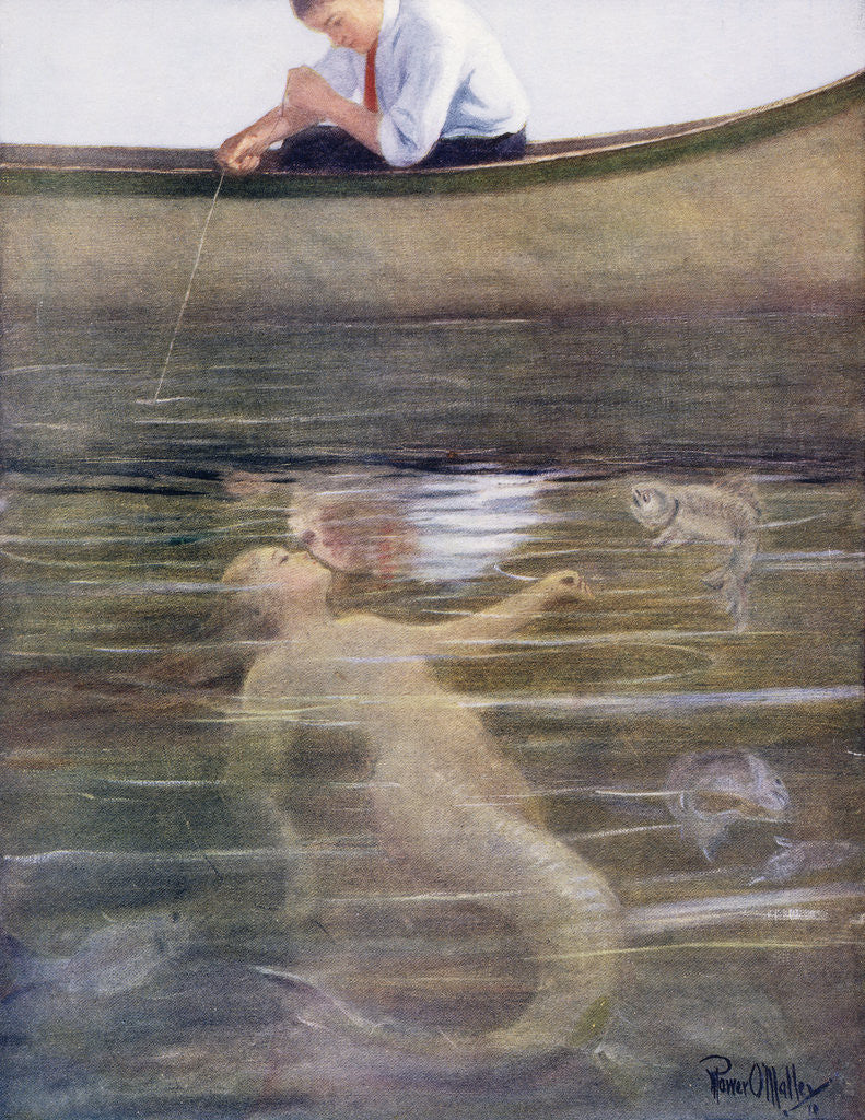 Detail of Life Magazine Cover by Power O'Malley