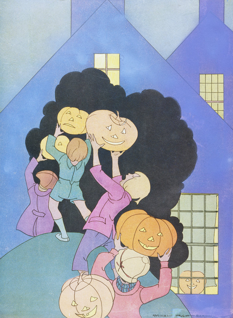 Detail of Cover Illustration for Woman's Home Companion by Maginel Wright Barney