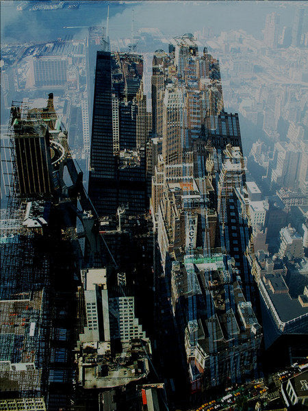 Detail of Metropolis VII, 2014 by David Studwell