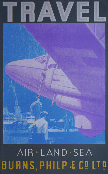 Detail of Travel: Air, Land Sea, 2014 by David Studwell