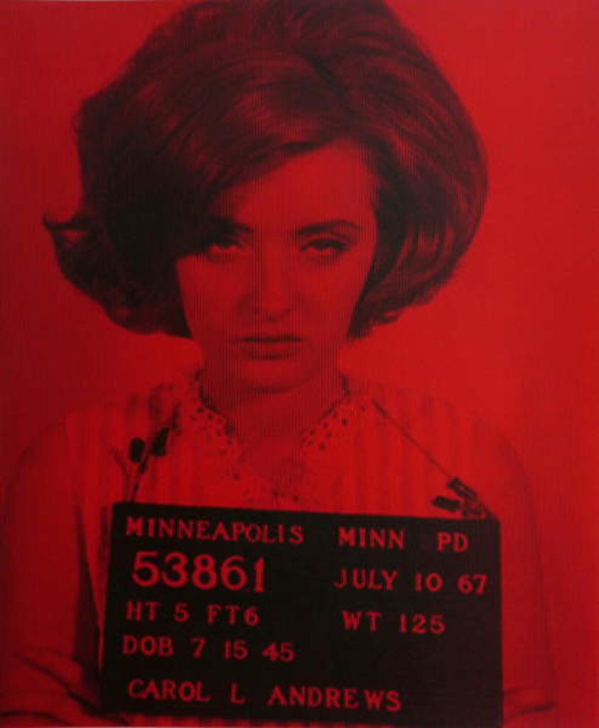 Detail of Least Wanted III, 2016 by David Studwell