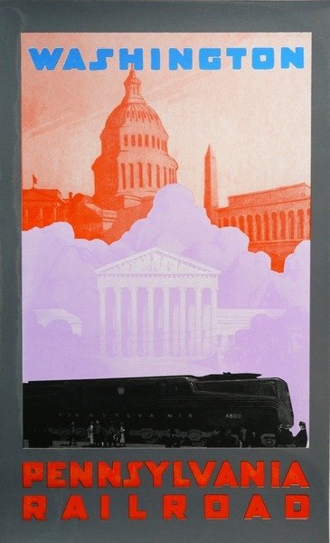 Detail of Washington DC, 2014 by David Studwell