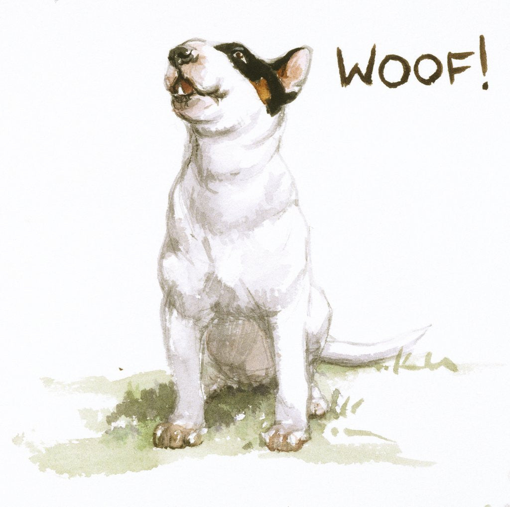 Detail of Darby Barking from Darby, the Special-Order Pup by Alexandra Day