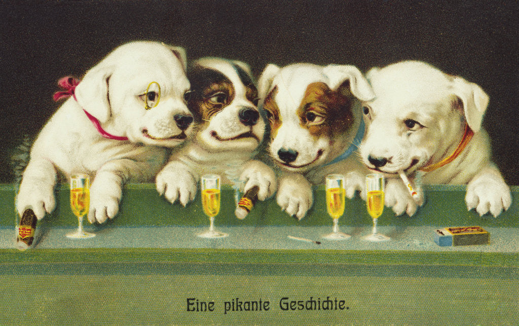 Detail of Eine Pikante Geschichte Postcard by Corbis