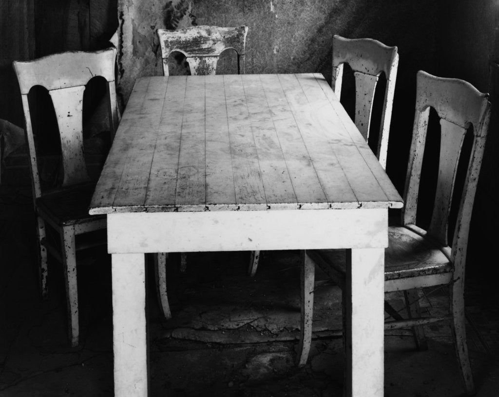 Detail of Table and Chairs by Gordon Osmundson