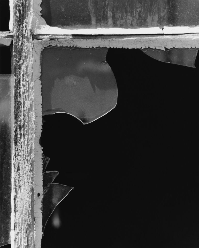 Detail of Broken Window Study #1 by Gordon Osmundson