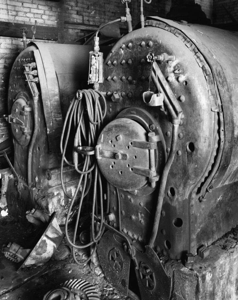 Detail of Old Boiler Back Heads by Gordon Osmundson