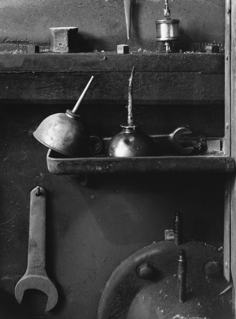 Detail of Wrenches and Oil Cans by Gordon Osmundson