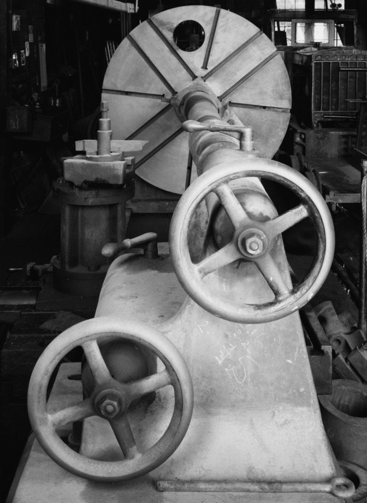 Detail of Axle Lathe #1 by Gordon Osmundson