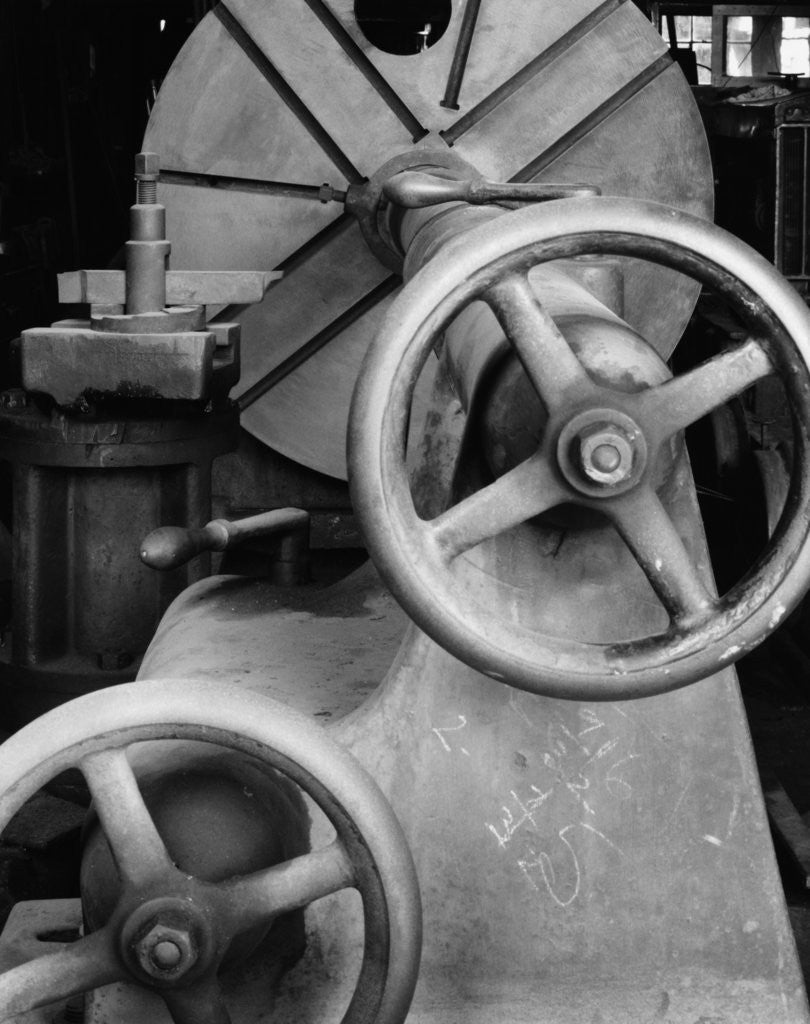 Detail of Axle Lathe #2 by Gordon Osmundson