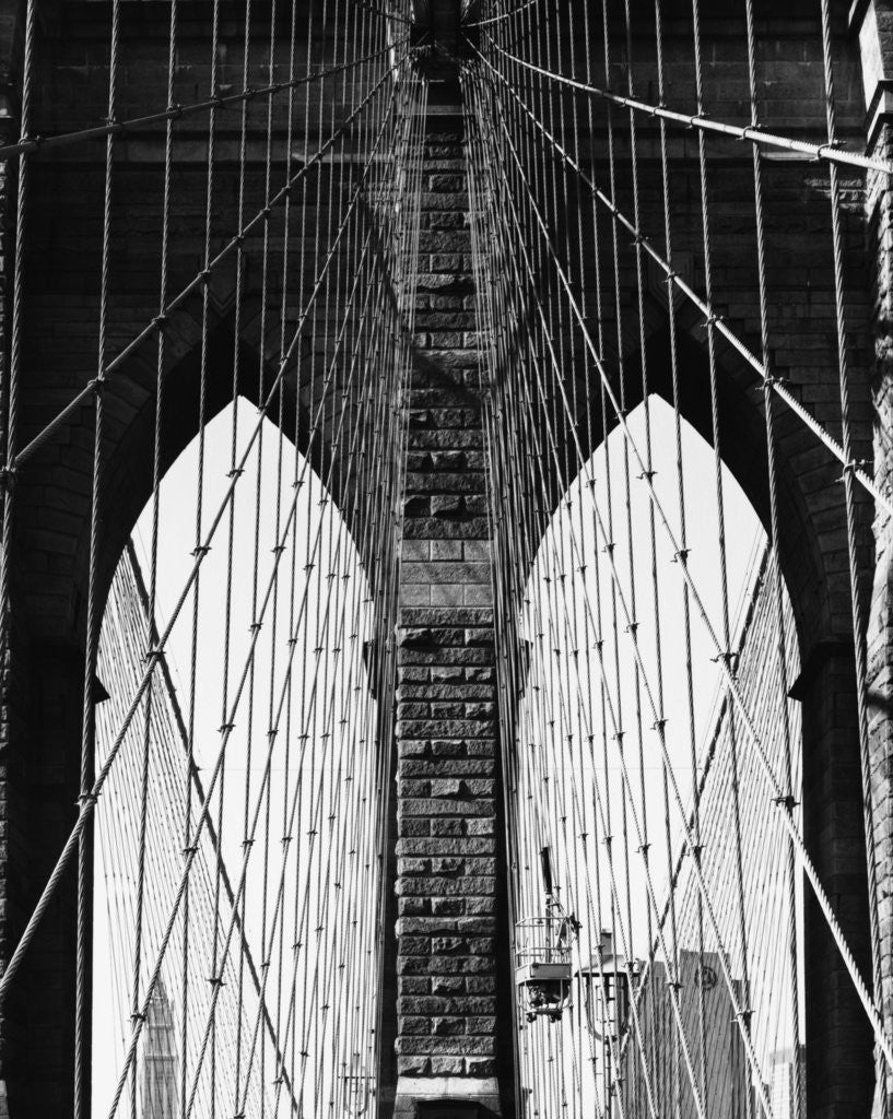 Detail of Brooklyn Bridge #4 by Gordon Osmundson