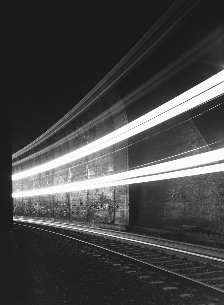 Detail of Tunnel #2 from the Night Train Series by Gordon Osmundson