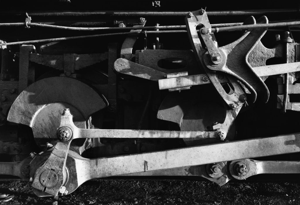 Detail of Running Gear, C&TS #487 by Gordon Osmundson
