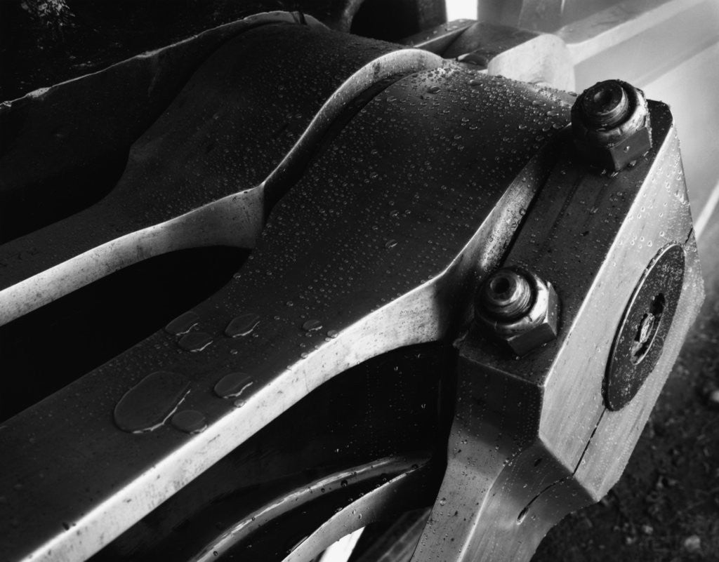 Detail of Oiled Rods, SP 2472 from the Railroad Series by Gordon Osmundson