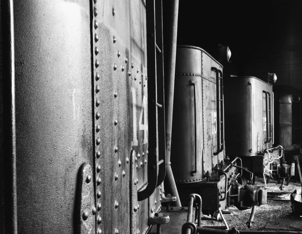 Detail of Tenders from the Railroad Series by Gordon Osmundson