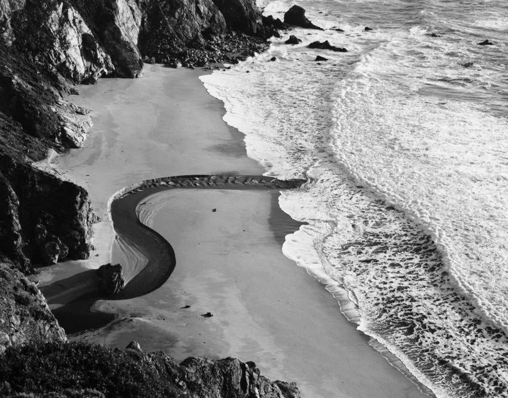 Detail of Bixby Creek by Gordon Osmundson