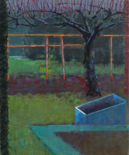 Detail of Apple Tree, late winter, 2018 by Marco Cazzulini