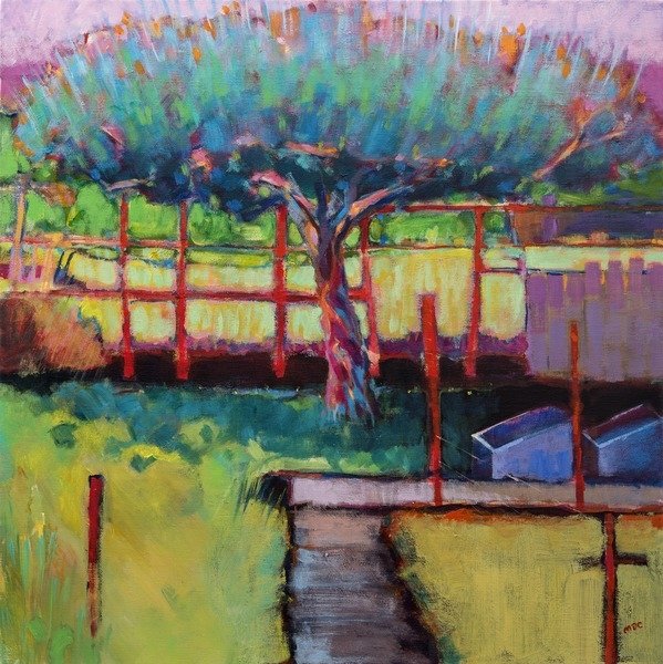 Detail of Apple Tree, spring, 2008 by Marco Cazzulini