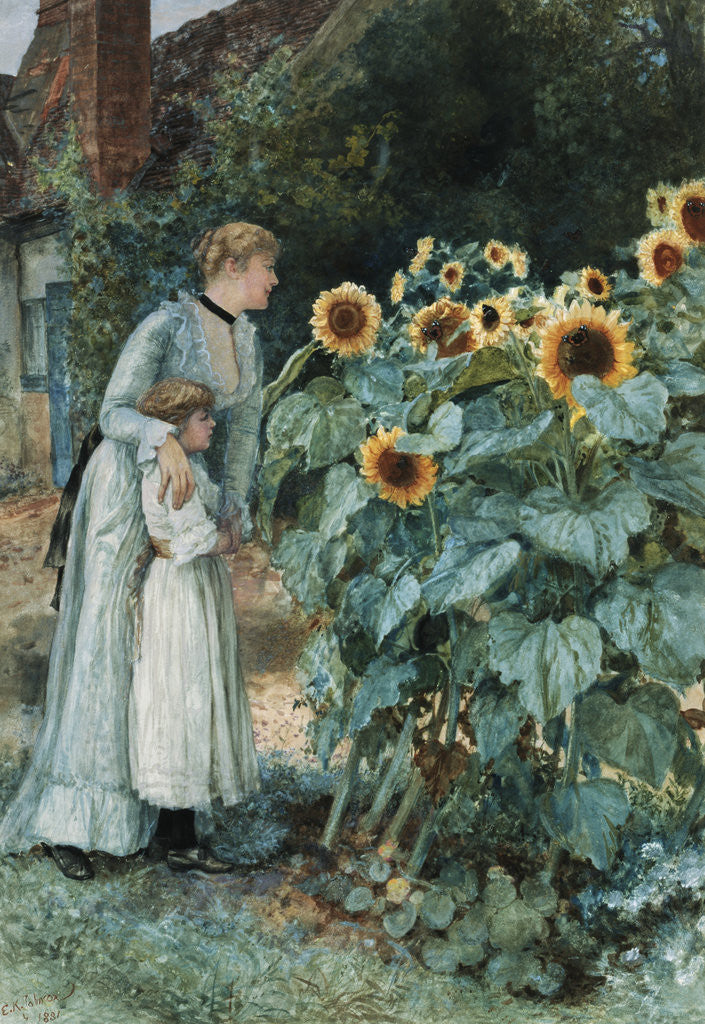 Detail of The Butterflies' Paradise by Edward Killingworth Johnson