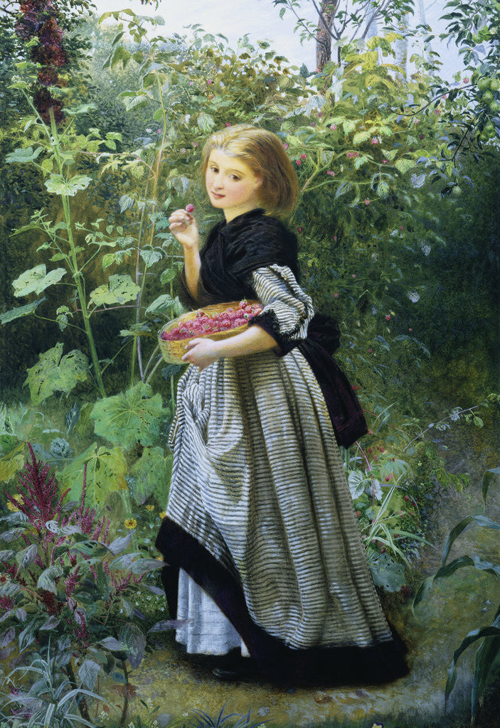 Detail of A Garden Harvest by Frederick Smallfield
