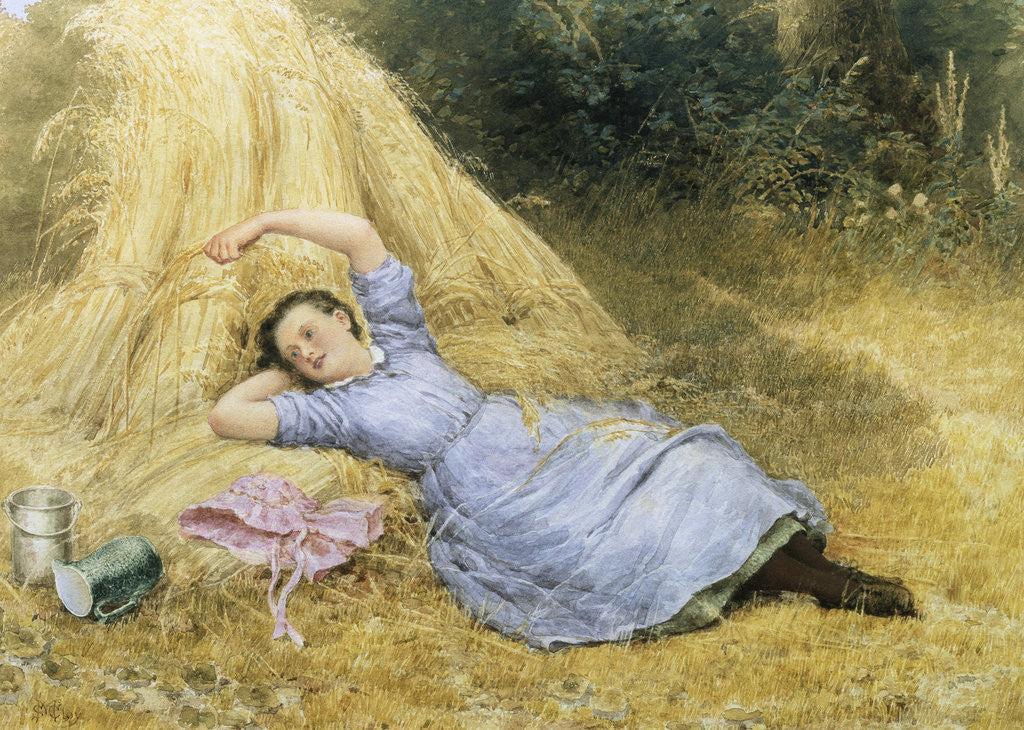 Detail of The Farmer's Daughter by Samuel McCloy