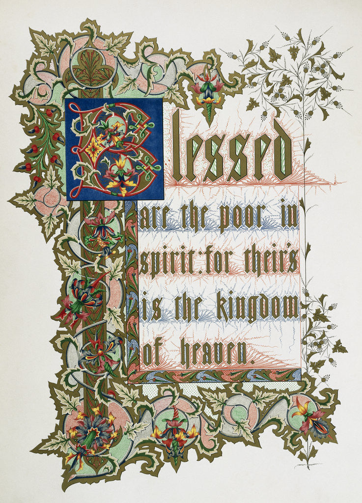 Detail of Blessed Are the Poor by Charles Rolt