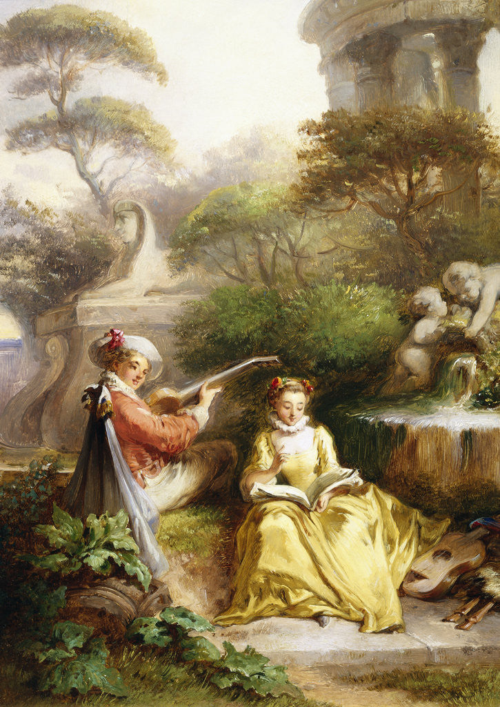 Detail of A Love Song by Henry Andrews