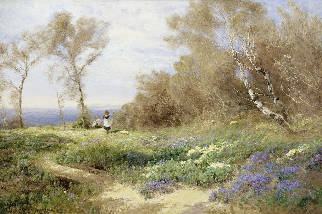 Detail of Spring by John Clayton Adams