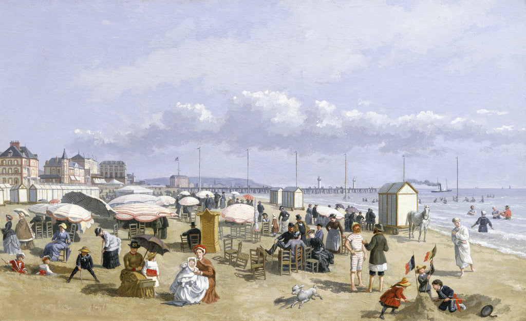 Detail of A Beach Scene by John Gadsby Chapman