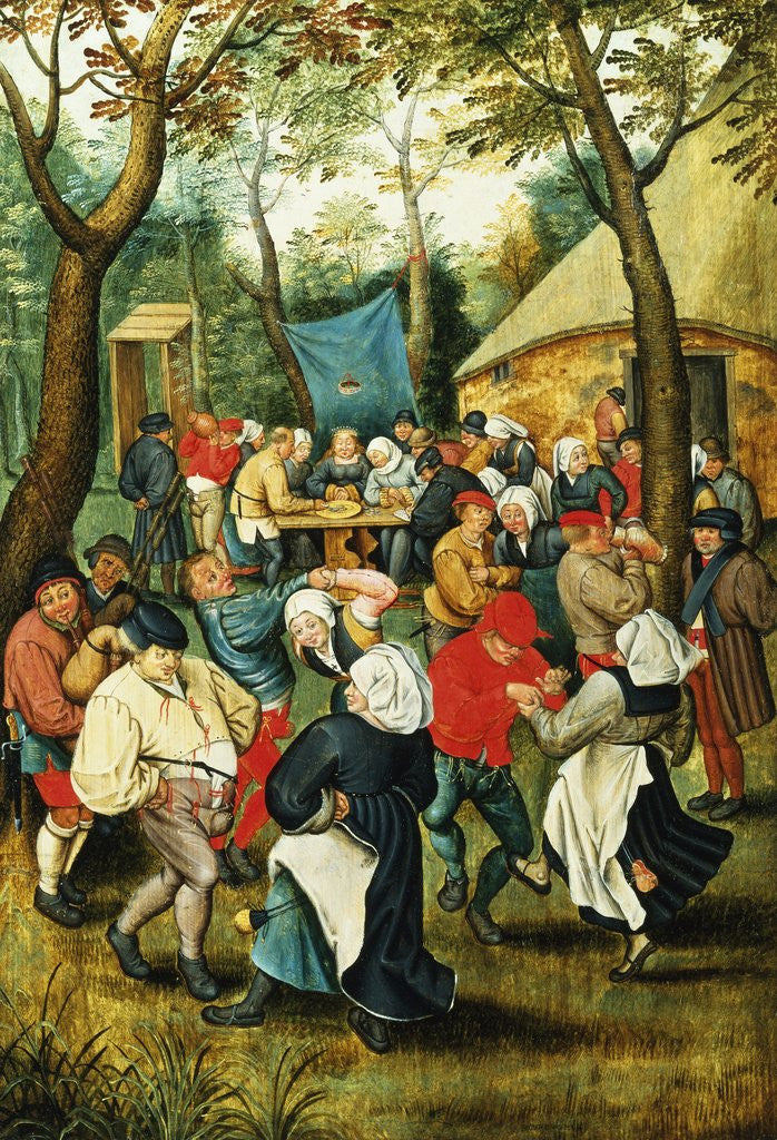 Detail of The Wedding Dance by Pieter Brueghel the Younger