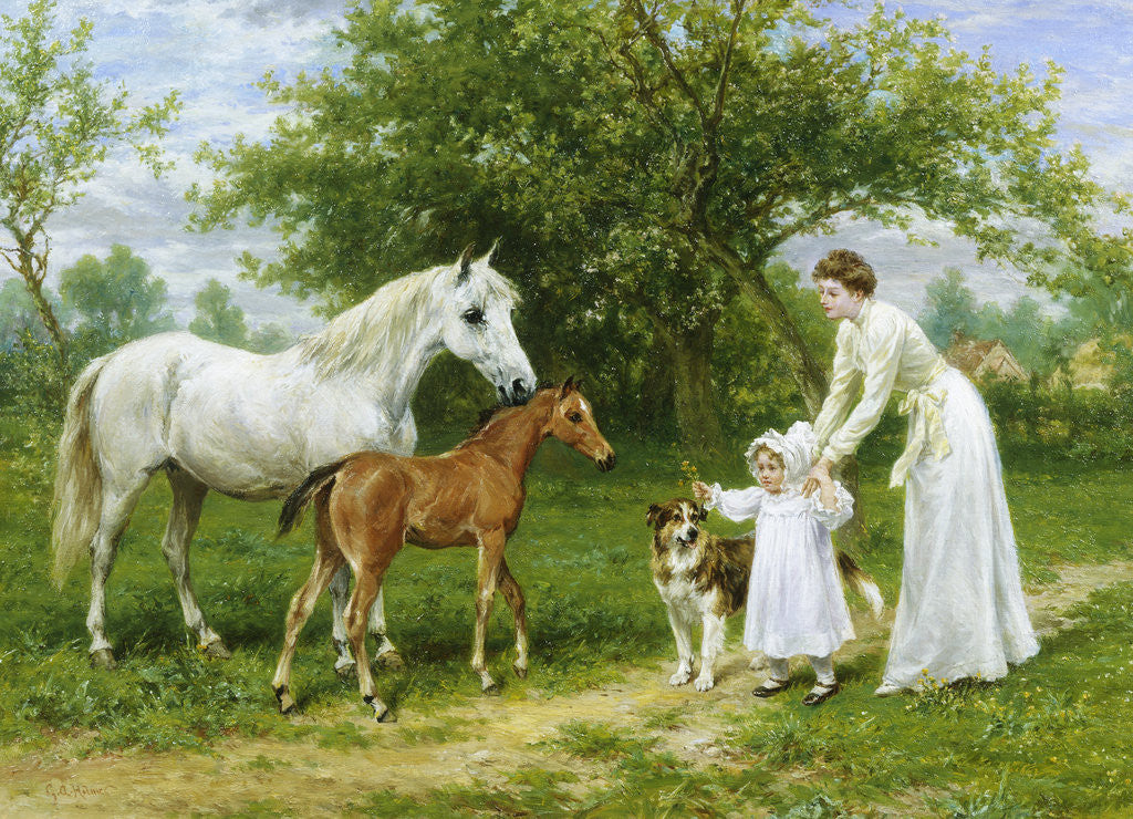 Detail of The Introduction by George Augustus Holmes