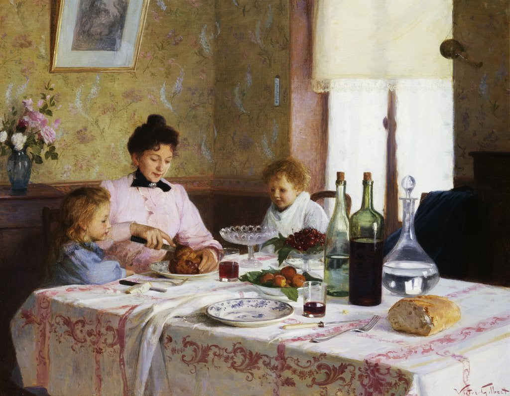 Detail of The Brioche by Victor Gilbert