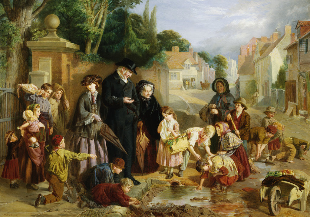 Detail of The Lost Change by William Henry Knight